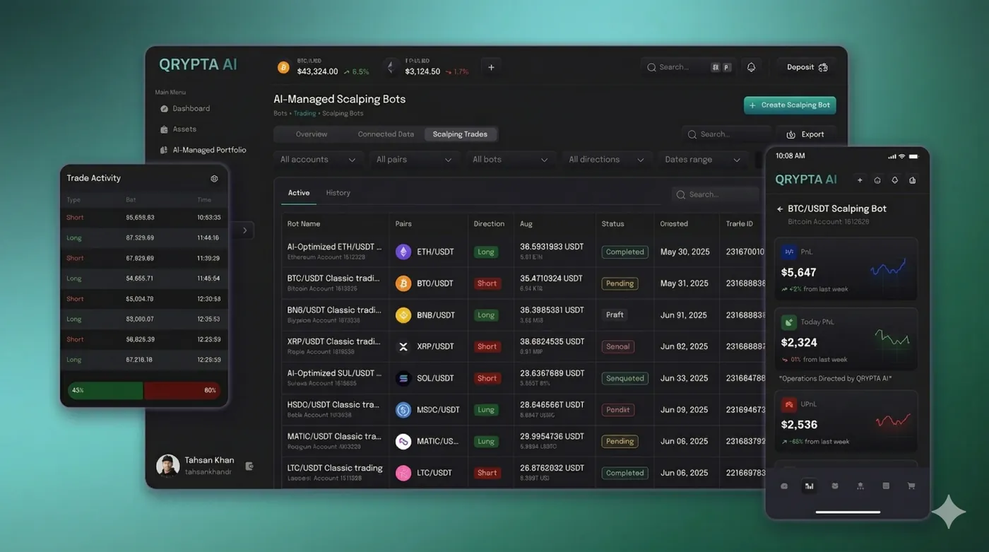 Qrypta Autotrading Engine